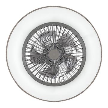 Rabalux - LED Dimmelhető mennyezeti lámpa ventilátorral LED/35W/230V 3000-6000K + távirányító