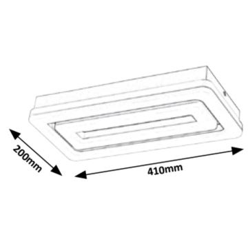 Rabalux - LED Mennyezeti lámpa LED/40W/230V