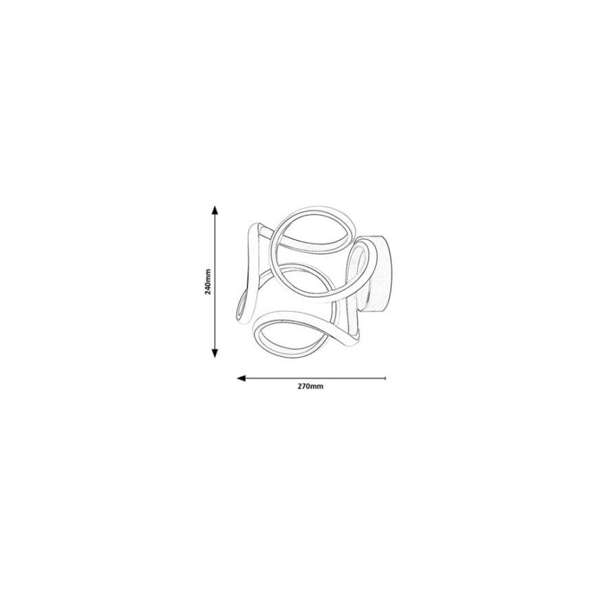 Rabalux - LED fali lámpa LED/11W/230V 3000K