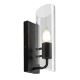 Rabalux - Fürdőszobai fali lámpa 1xE14/12W/230V IP44 fekete