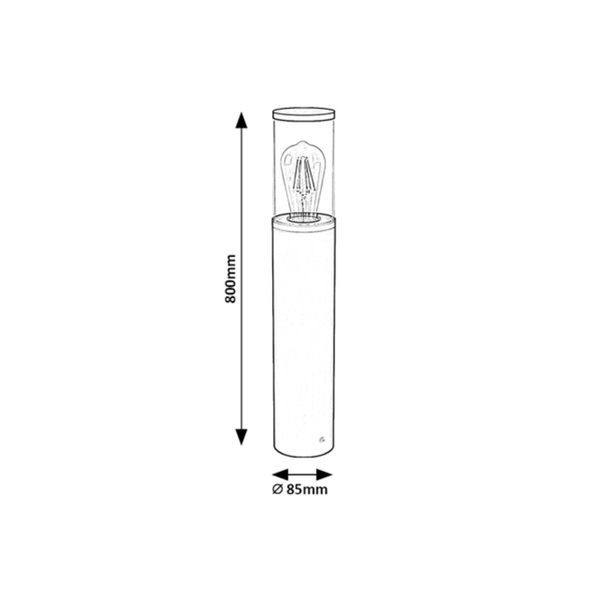 Rabalux - Kültéri lámpa 1xE27/60W/230V IP44