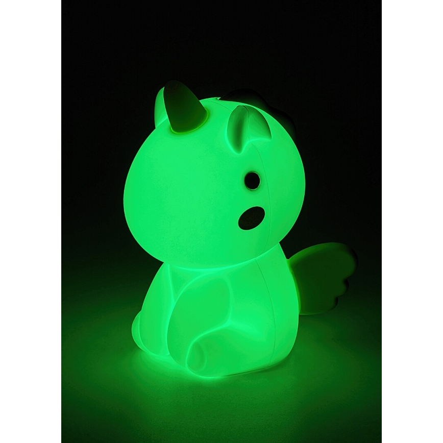 Rabalux - LED RGB Dimmelhető érintős újratölthető gyermek kislámpa LED/0,45W/5V