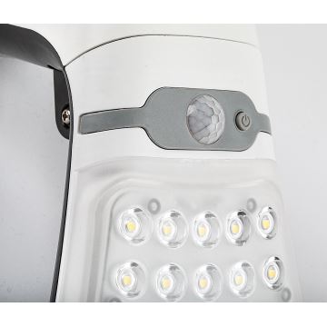 Rabalux - LED Dimmelhető napelemes lámpa érzékelővel LED/4W/3,7V IP44