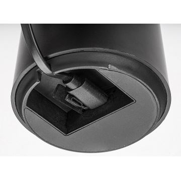 Rabalux - LED Dimmelhető érintős újratölthető asztali lámpa LED/5W/5V IP44 fekete