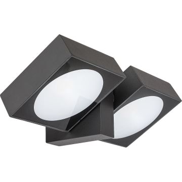 Rabalux - LED Kültéri fali flexibilis lámpa 2xLED/7W/230V IP54 antracit