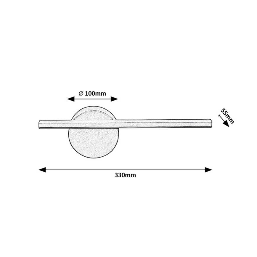 Rabalux - LED Fali lámpa LED/6W/230V 4000K