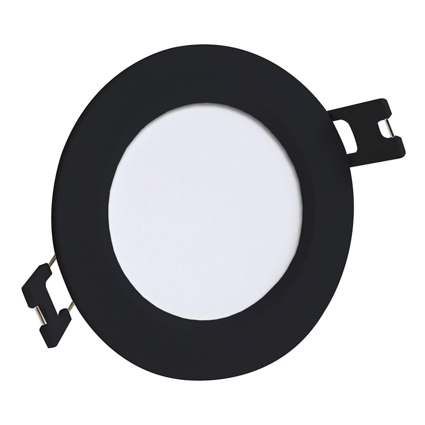 Rabalux - LED Beépíthető lámpa LED/3W/230V átm. 9 cm fekete