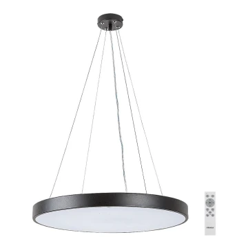 Rabalux - LED Dimmelhető csillár zsinóron LED/60W/230V 3000-6000K fekete + távirányító