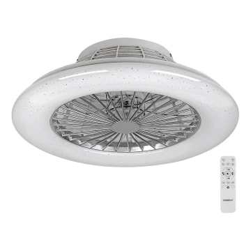 Rabalux - LED Dimmelhető mennyezeti lámpa ventilátorral LED/30W/230V + távirányító 3000-6500K