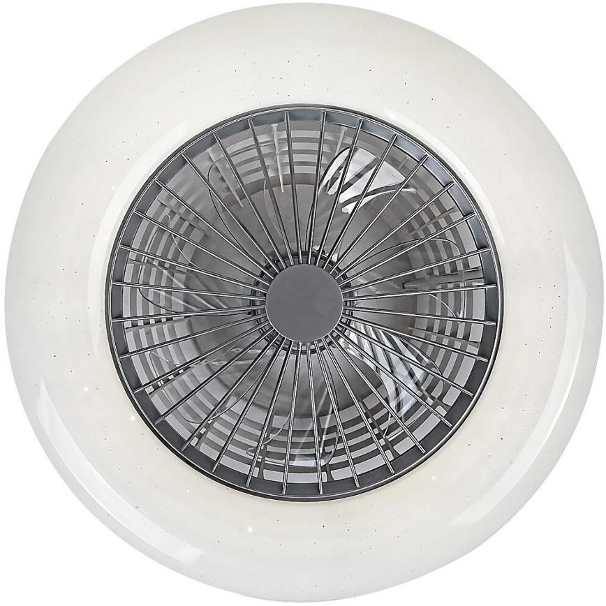 Rabalux - LED Dimmelhető mennyezeti lámpa ventilátorral LED/30W/230V + távirányító 3000-6500K