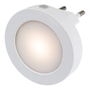 Rabalux - LED Éjjeli lámpa érzékelővel LED/0,5W/230V 3000K átm. 65 mm