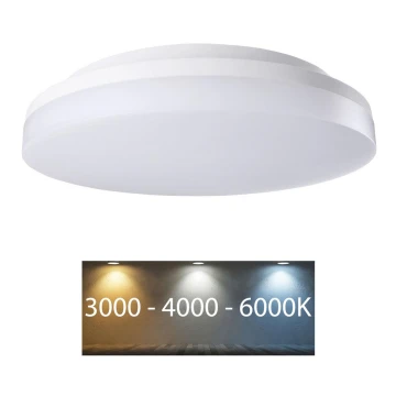 Rabalux - LED Fürdőszobai mennyezeti lámpa LED/18W/230V IP54 3000K/4000K/6000K