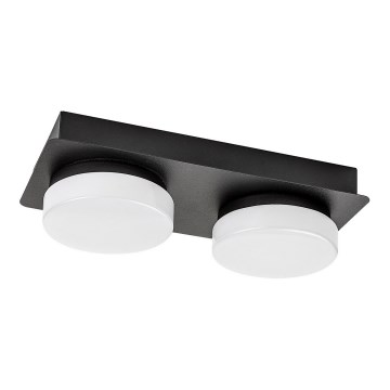 Rabalux - LED Mennyezeti fürdőszobai lámpa 2xLED/5,5W/230V IP44 fekete