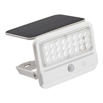 Rabalux - LED Napelemes érzékelős fali lámpa LED/7W/3,7V IP54 fehér