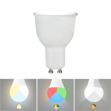 Rabalux - LED RGB Dimmelhető izzó GU10/5W/230V Wi-Fi 3000-6500K