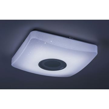 Rabalux - LED RGB Dimmelhető mennyezeti lámpa hangszóróval LED/18W/230V + távirányító