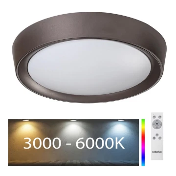 Rabalux - LED RGB Dimmelhető mennyezeti lámpa LED/24W/230V + távirányító 3000-6000K