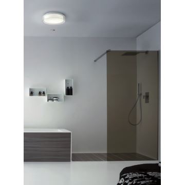 Redo 01-1454 - LED Fürdőszobai mennyezeti lámpa NAJI LED/18W/230V átm. 35 cm IP44