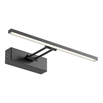 Redo 01-3461 - LED Képmegvilágító LINEAR LED/8W/230V 35 cm CRI 92 fekete