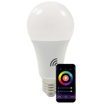 RGBW LED Dimmelhető izzó A65 E27/11W/230V 2700-6500K Wi-Fi Tuya