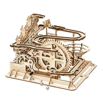 RoboTime - 3D Üveggolyó pálya puzzle Spirál