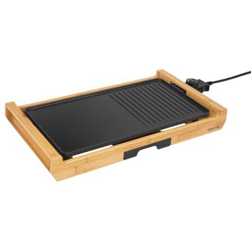 Sencor - Asztali elektromos grill 1800W/230V bambusz