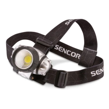 Sencor - LED Fejlámpa LED/3W/3xAAA