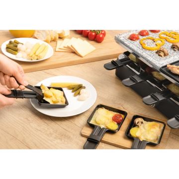 Sencor - Raclette grill kiegészítőkkel 1400W/230V