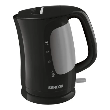 Sencor - Vízforraló 2,5 l 2200W/230V fekete