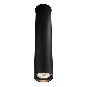 Shilo - Mennyezeti lámpa 1xGU10/15W/230V 30 cm fekete