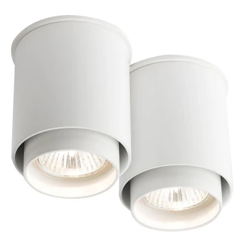 Shilo - Mennyezeti lámpa 2xGU10/15W/230V fehér