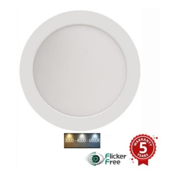 Sinclair - LED Beépíthető lámpa LED/24W/230V 3000K/4000K/6000K fehér