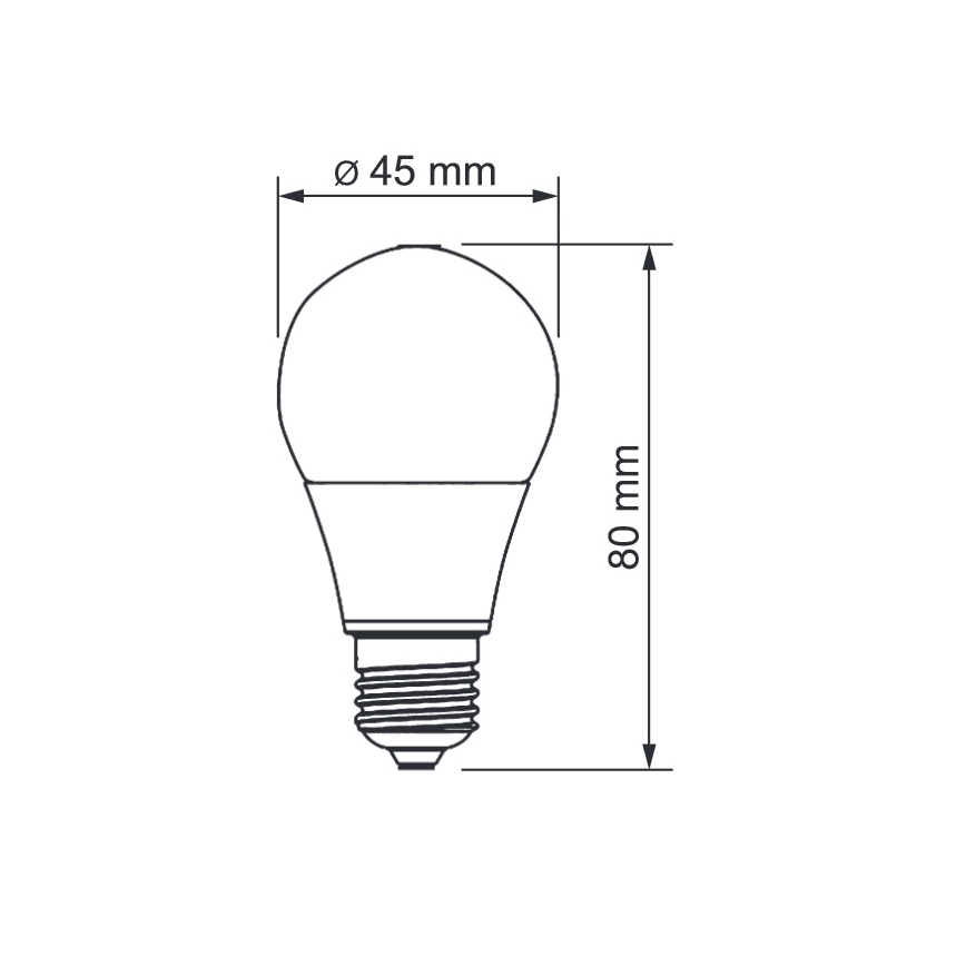 Sinclair - LED Izzó E14/5W/230V 3000K