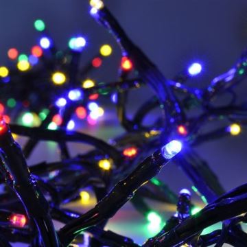 LED Karácsonyi lánc 576xLED/8 funkció 8m IP44 többszínű + távirányító