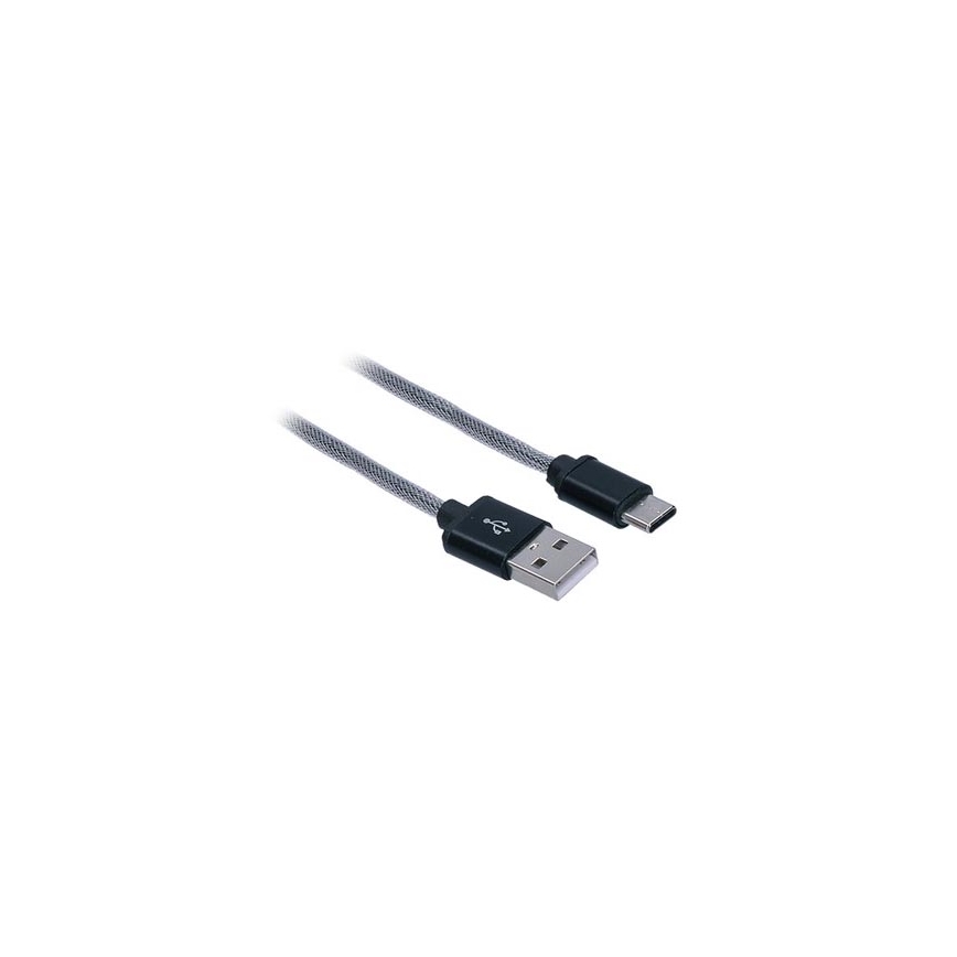 Solight SSC1602 - USB kábel USB 2.0 A konnektor/USB C konnektor 2m
