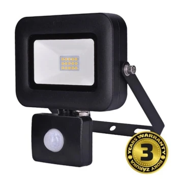 Solight WM-10WS-L - LED Reflektor érzékelővel LED/10W/230V IP44