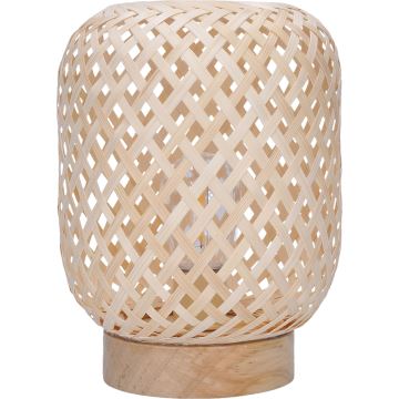 LED Dekoratív asztali lámpa LED/2xAAA rattan