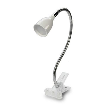 LED csíptetős asztali lámpa LED/2,5W/230V fehér