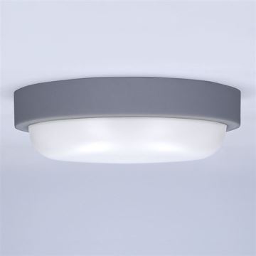 LED Kültéri fali lámpa LED/13W/230V 4000K IP54 szürke kerek