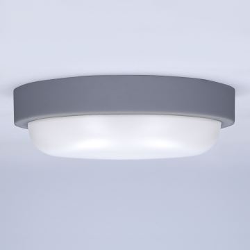 LED Kültéri fali lámpa LED/13W/230V 4000K IP54 szürke kerek