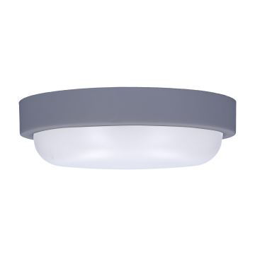 LED Kültéri fali lámpa LED/13W/230V 4000K IP54 szürke kerek