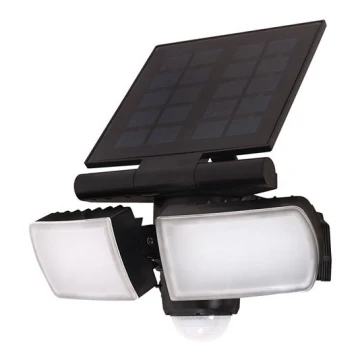Solight WO772 - LED napelemes fényáram érzékelővel 2000mAh LED / 8W / 3,7V IP44