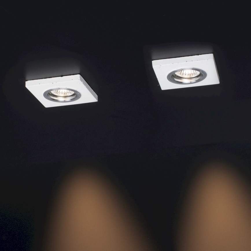 LED Beépíthető lámpa VITAR 1xGU10/5W/230V CRI 90 beton – FSC igazolt