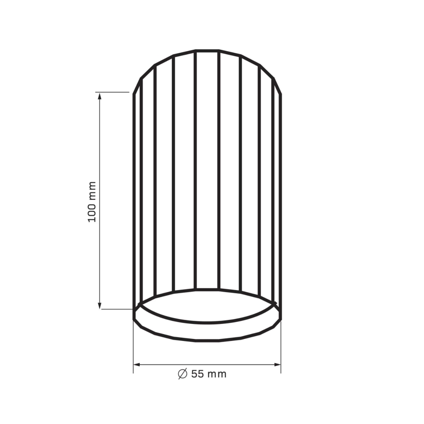 Spotlámpa NICEA 1xGU10/10W/230V fehér