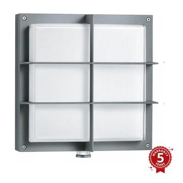 STEINEL 053031 - LED Kültéri fali lámpa érzékelővel L691 LED/9W/230V 3000K IP44