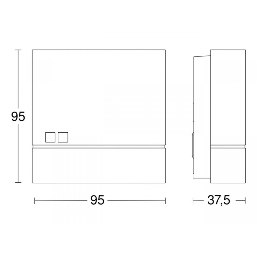 Steinel 066116 - Alkonykapcsoló NIGHTMATIQ Plus IP54 antracit