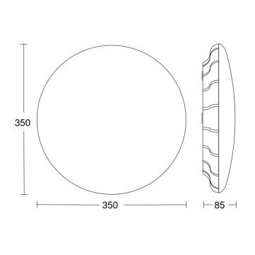 Steinel 079727 - KÉSZLET 5x LED Mennyezeti lámpa érzékelővelRS PRO S30 SC LED/25,7W/230V 3000K