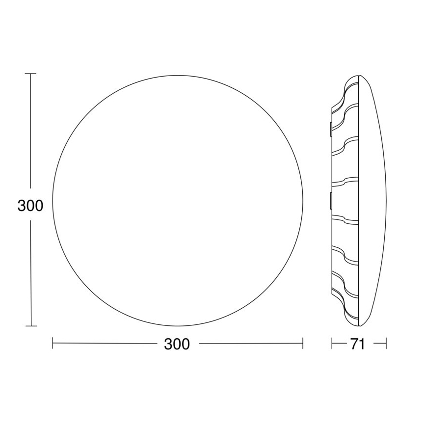 Steinel 079772 - LED Kültéri mennyezeit lámpa érzékelővel RS PRO S20 SC LED/15,7W/230V IP65 4000K