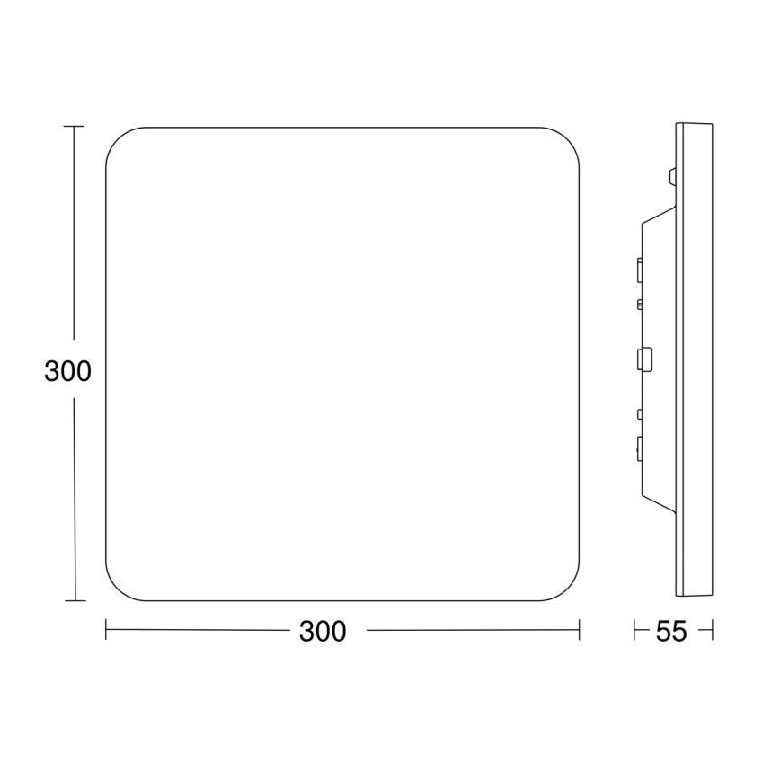 Steinel 067748 - LED Dimmelhető mennyezeti lámpa érzékelővel RS PRO R20 PLUS 15,86W/230V IP40 3000K