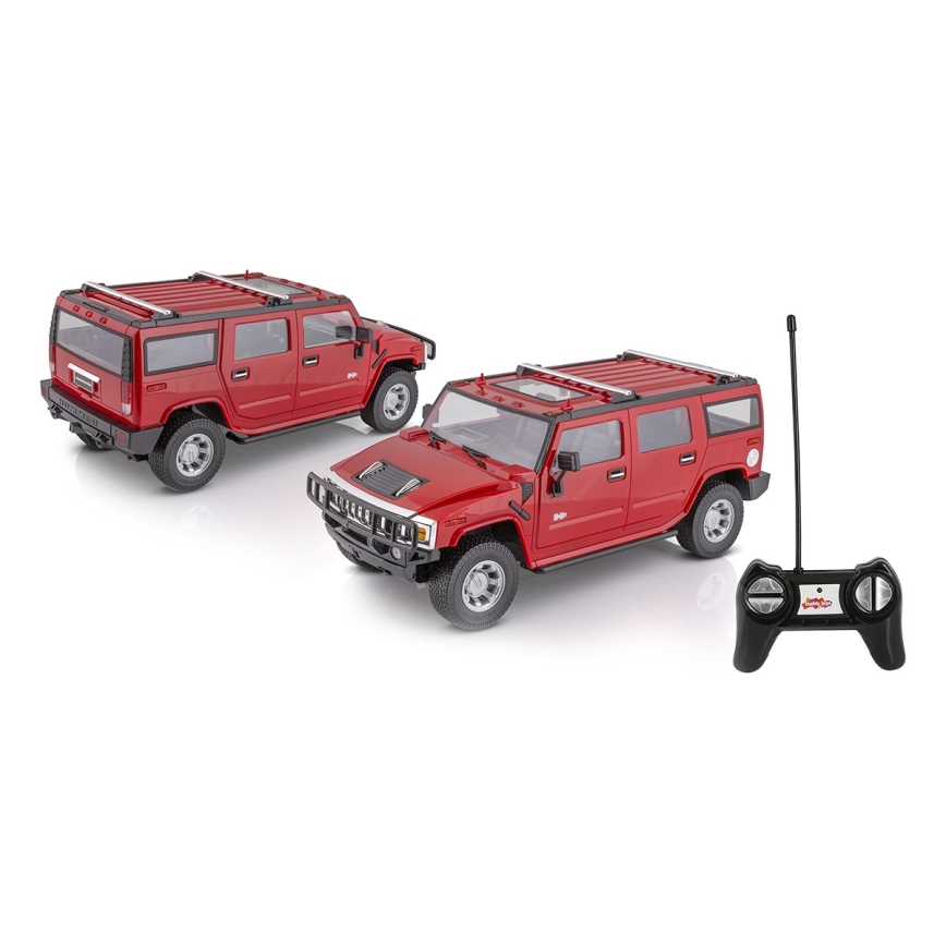 Távirányítós autó HUMMER H2 piros